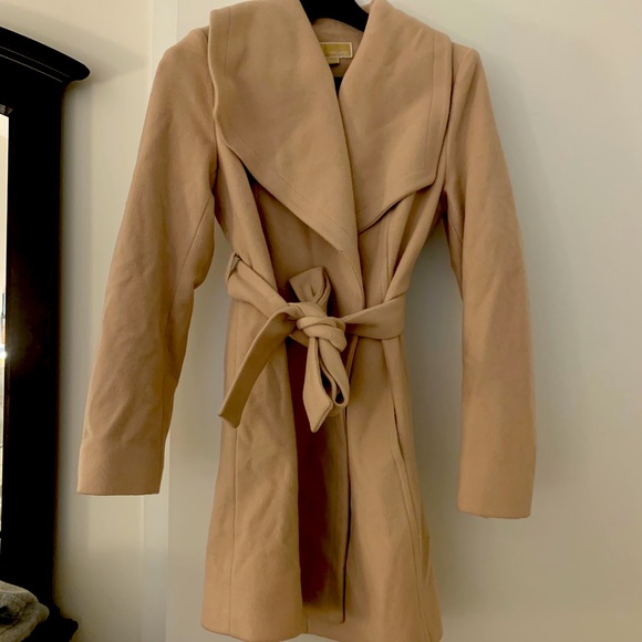 Michael By Michael Kohls Wrap Belt Coat 
